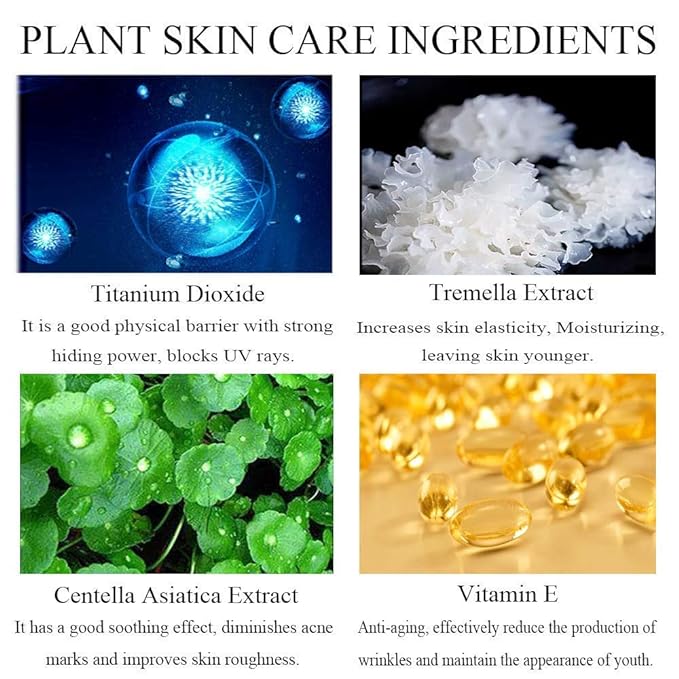 Air Cushion CC Cream Mushroom Head Cushion Foundation, BB Cream Face Makeup for Mature Skin Moisturizing Concealer Brighten Long-Lasting, Even Skin Tone for All Skin Types (Nude)