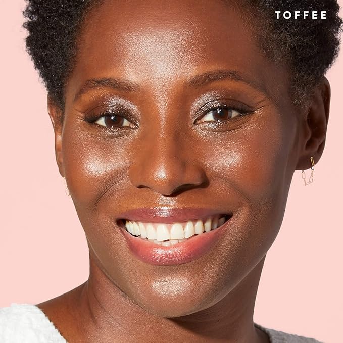 LAURA GELLER NEW YORK Baked Balance-N-Glow Illuminating Foundation - Toffee - Buildable Sheer to Light Coverage - Satin Finish