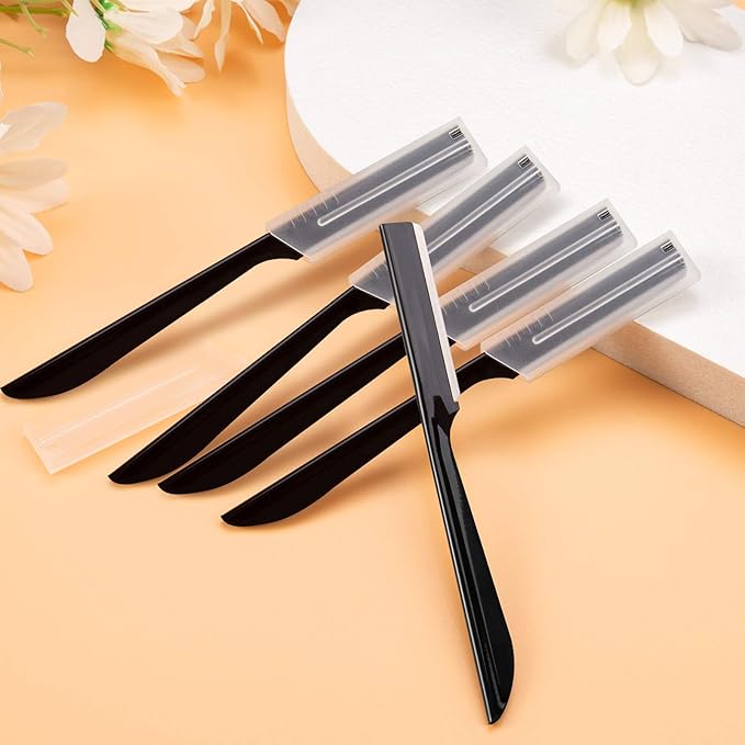 Miss Gorgeous Eyebrow Razor, Eyebrow Razor Shaper for Men and Women, Grooming Shavers (black)