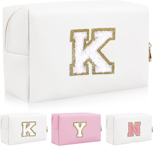 Personalized initial letter patch makeup