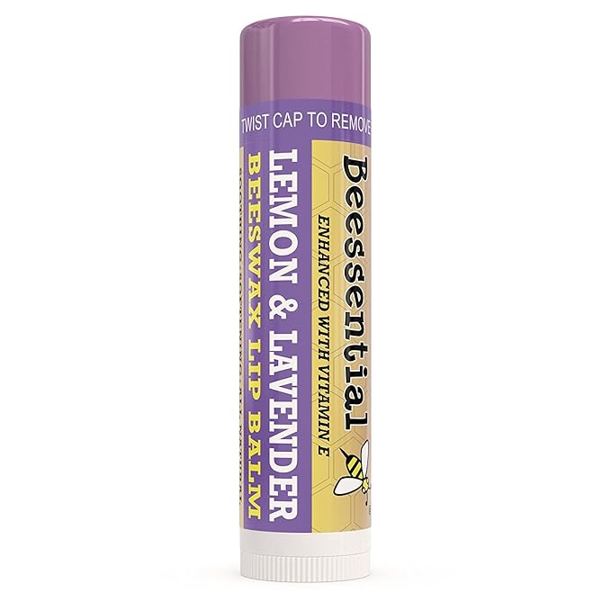 Beessential Natural Bulk Lip Balm, Lavender, Gifts,