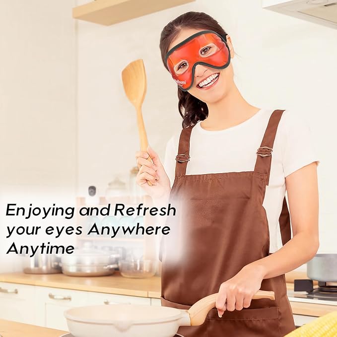 Cooling eye mask, gel eye