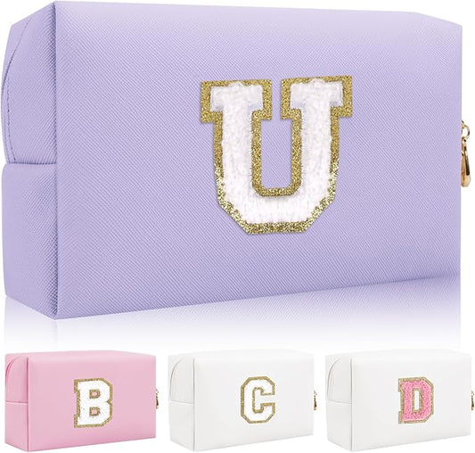 Personalized initial letter patch makeup
