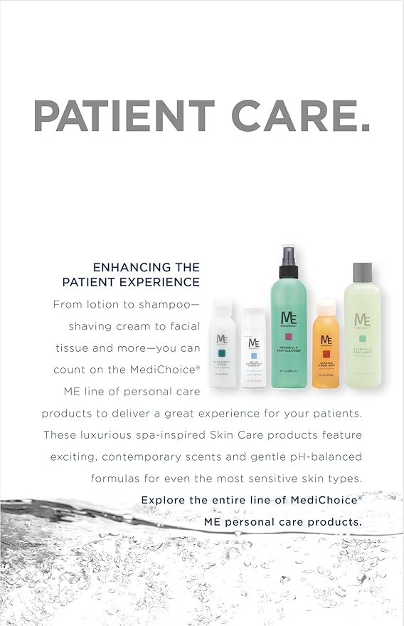 MediChoice Moisturizing Hand and Body Lotion for Sensitive Skin Lightly Scented Flip-Top Bottle 2 oz. Travel Size Bulk Pack Perfect for Dry Skin PC4020 Case 144