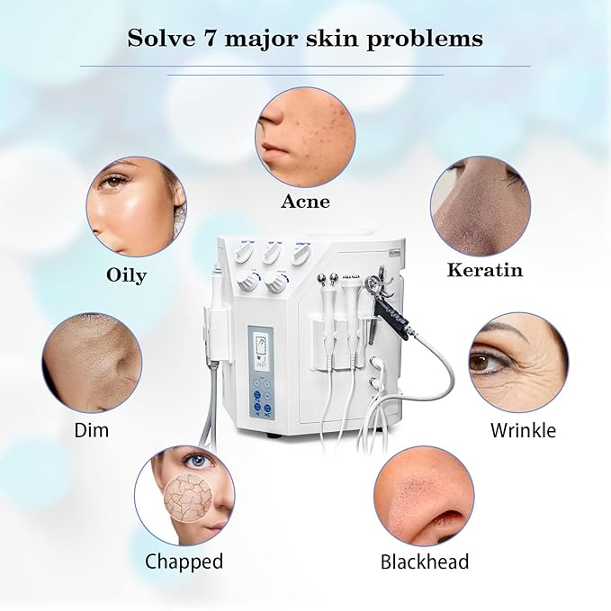 Hydradermabrasion Facial Water Peel SPA Facial Skin Care Peeling Cleaning Beauty Device Elitzia ETSPA18
