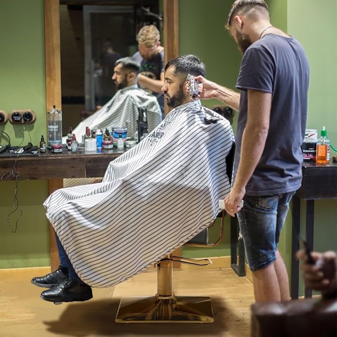 Salon Chairs for Hair Stylist Chair Hydraulic Pump Hair Salon Chair 360 Degree Rotating Barber Chair, Spa Beauty Equipment for Hair Stylists, Tattoo Artists, Cosmetologists (Not Tilting)