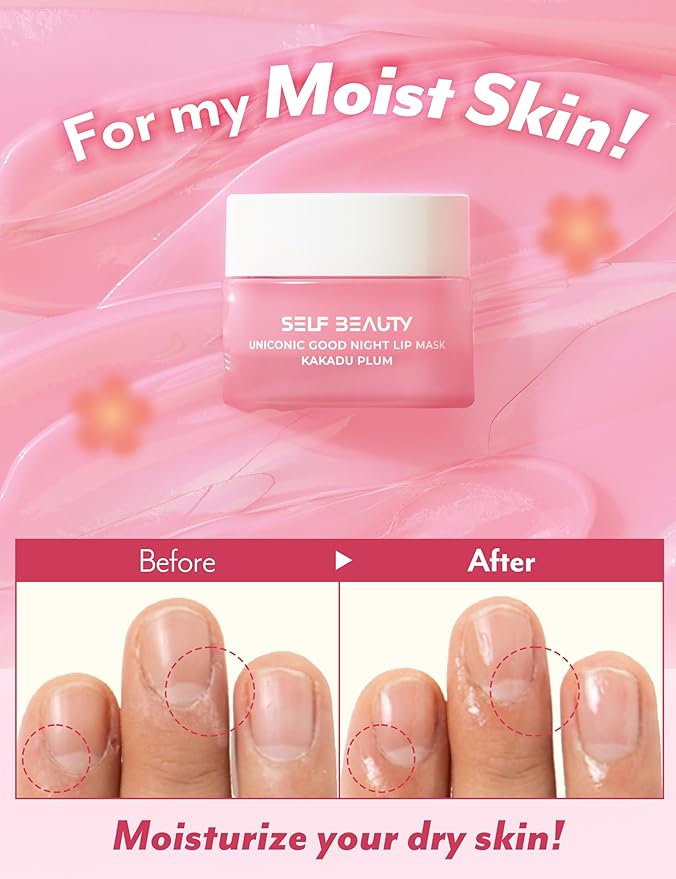 SelfBeauty Lip Mask - Kakadu Plum, 0.51fl.oz
