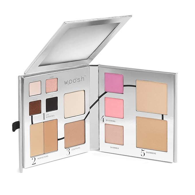 Woosh Beauty, Fold Out Face Original Makeup Palette,