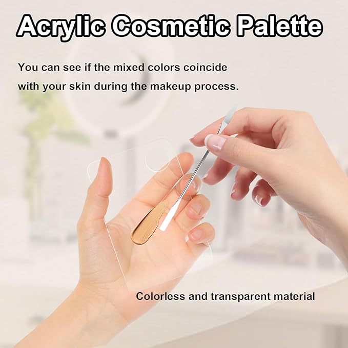 5pcs Makeup Spatula Korean Set,Including Foundation Spatula Makeup