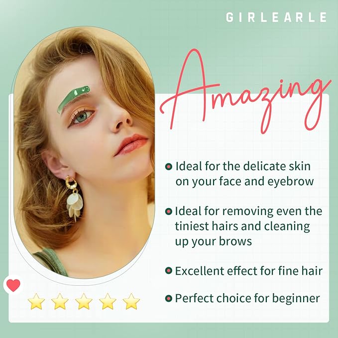 Wax Beads (1lb) for Hair Removal - Aloe Vera Formula, Perfect for Sensitive Skin, Eyebrow, Brazilian Bikini, Legs, Facial and Full Body Waxing at Home