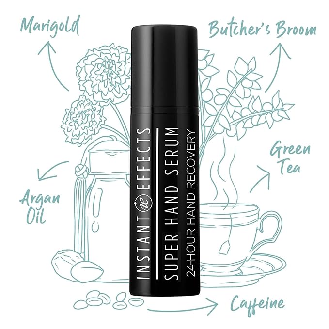 Super Hand Serum - Reduces Fine Lines - Improves Brightness While Evening Skin Tone And Dramatically Improves Luminosity - 24 Hour Hydration - 30 ML