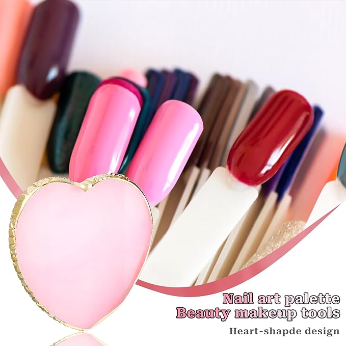 Resin Nail Art Palette Nail Mixing Palette Nail