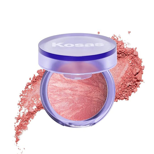 Kosas Blush is Life –Talc-Free Dimensional Blush Baked with Squalane & Hyaluronic Acid – Long Wear, Safe for Sensitive Skin- Dreamland