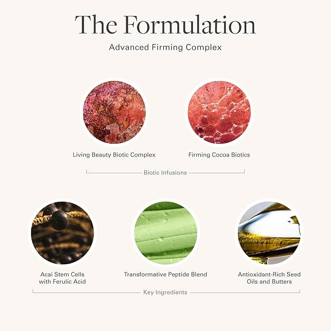 Amala Advanced Firming Complex Cream - All Natural Anti-Aging Face Moisturizer for Fine Lines & Wrinkles - Moisturizing Skin Tightening Cream For Face and Neck (50 ml)