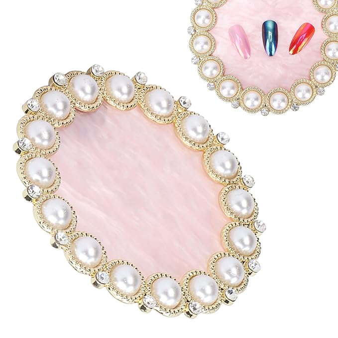 Resin Stone Nail Art Palette, Nail Art Display