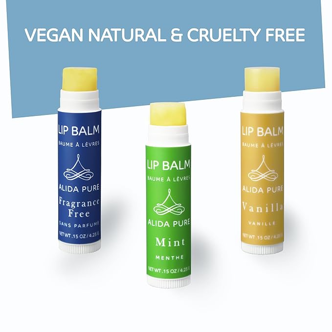 Favorites Lip Balm Collection, Vegan Lip Lips,