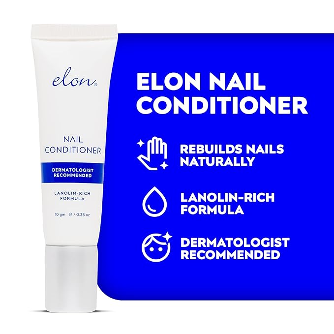 Elon Lanolin-Rich Nail Conditioner, Strengthens