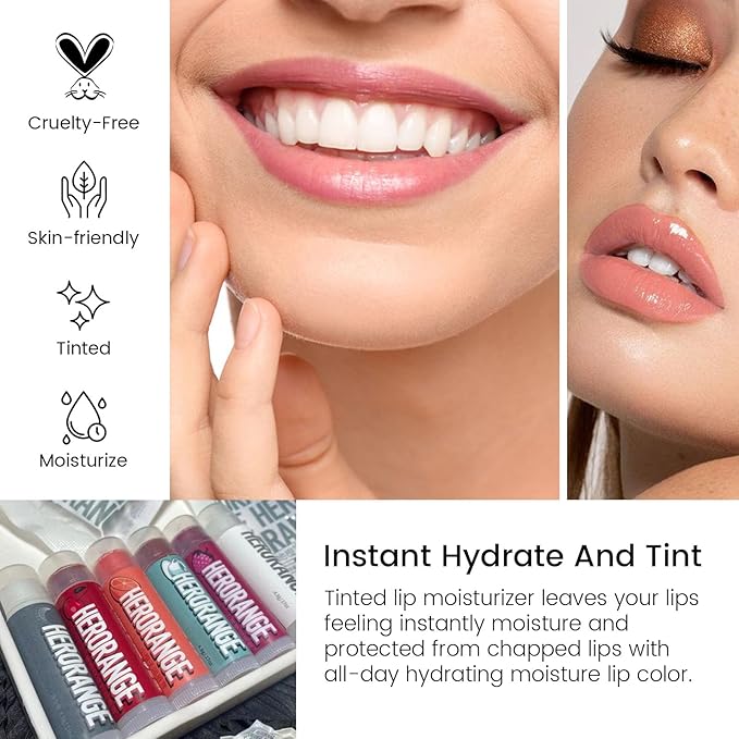 Tinted Lip Balm, Tinted Chapstick 2 0.16Oz,