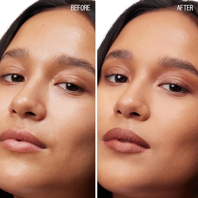 about-face THE PERFORMER Skin-Focused Foundation MD1Warm – Medium Coverage, Long-Wear, Breathable & Buildable Base – Clean, Vegan, Hydrating Formula with Blue Agave & Chlorella – 1.08oz