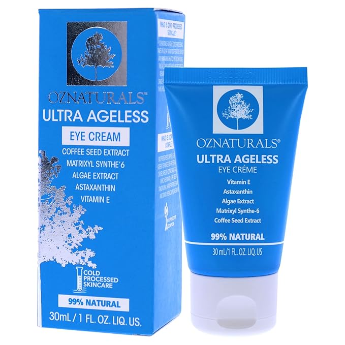 OZNaturals Anti Aging Face & Eye Cream With Collagen Peptides for Women - Day & Night Under Eye Wrinkle Cream For Dark Circles, Acne Scars & Puffiness