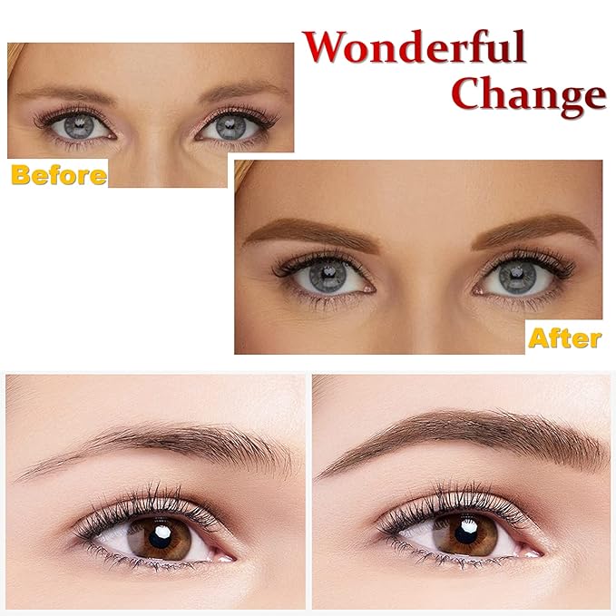 AWCCXMYM 5 Pcs Gray Eyebrow Pencils for Women with Sharpener Waterproof and Sweat-Proof Eyebrow Pen Long-Lasting Eyeliner Pencil Create a Natural Eye Brow Makeup