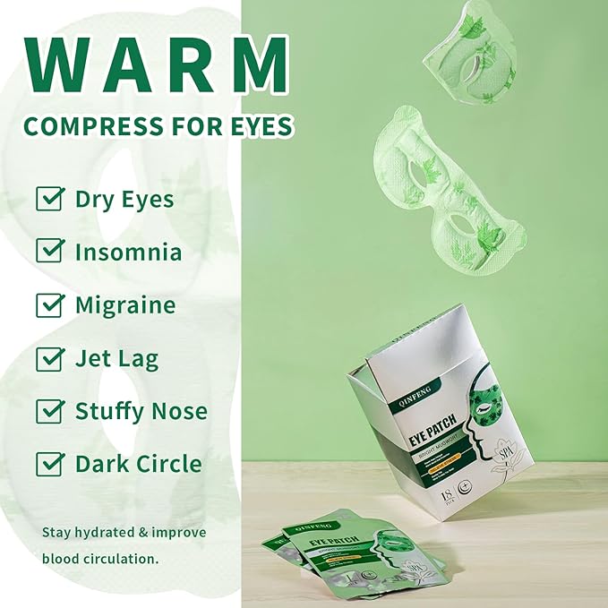 18 packs steam eye masks