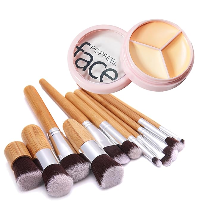 Concealer Cream Palette with 11 Pcs Premium Makeup