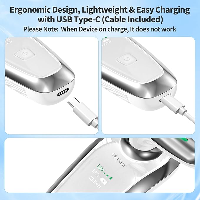 Red Light Therapy for Face and Neck, Facial & Neck Massager Tool, Face Lift, Reduce Fine Lines & Double Chin, Neck Tightening, True Beauty Glow Facial Massager - at Home Skin Care Sculpting Tool