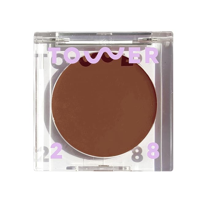 Tower 28 Sculptino Soft-Matte Cream Contour and Bronzer - Clean, Cruelty-Free Face Makeup – Sensitive Skin Safe - Shade: Hammer, Medium Tan with Neutral Undertones, 0.16 FL Oz / 4.5 mL