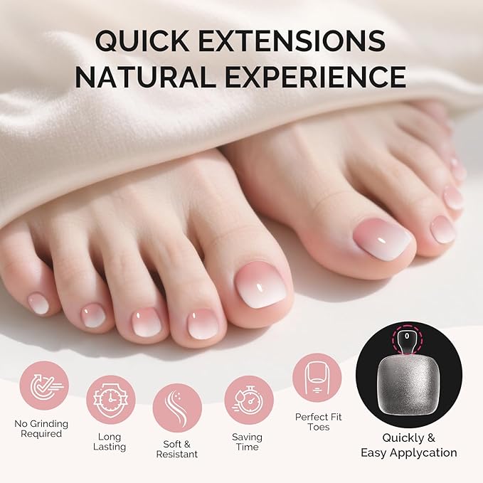 MelodySusie Squoval Toe X Nail Tips - 300Pcs Clear Acrylic, Full Matte Full Cover Press on Nails for DIY Extension & Salon Use,15 Sizes Pre-Shaped for Long-Lasting Manicure