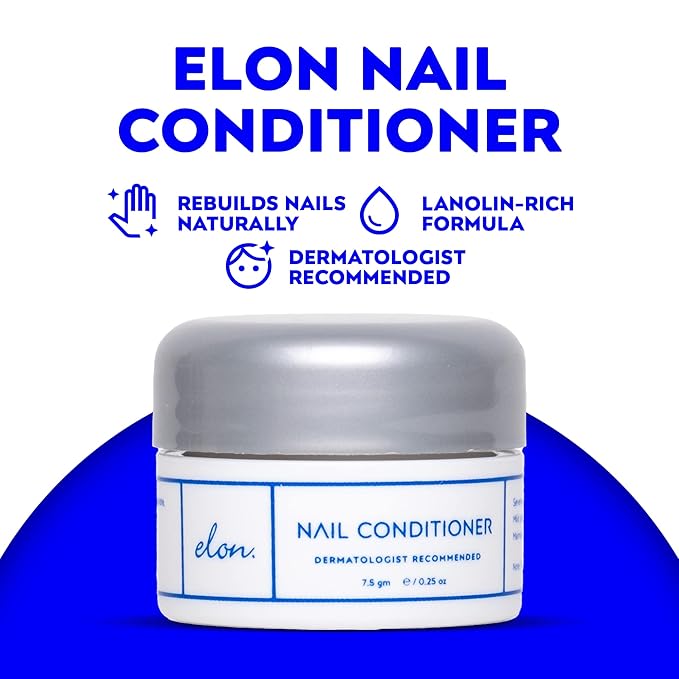 Elon Lanolin-Rich Nail Conditioner, Strengthens