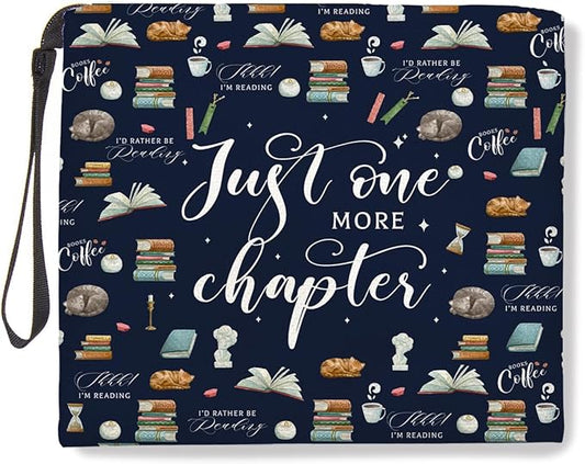 Book lovers gifts makeup bag