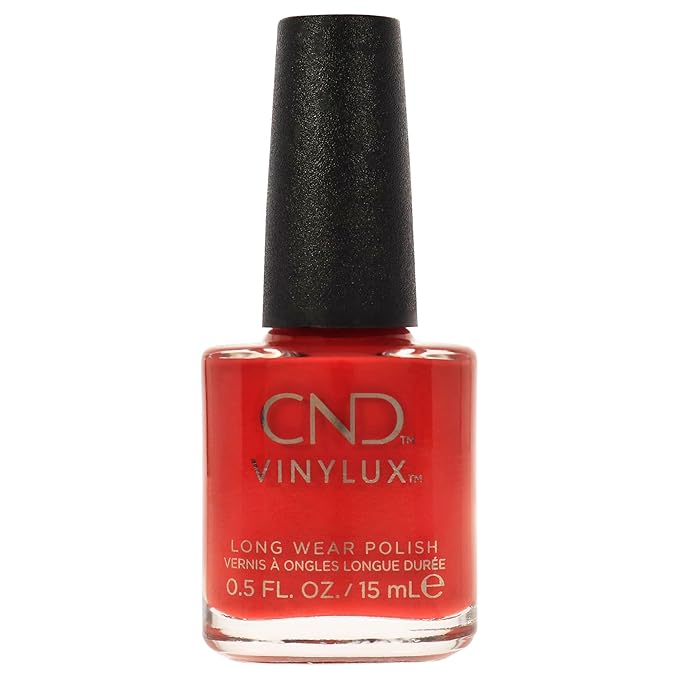 CND Vinylux Longwear Red Nail Polish, Gel-like Shine Longwear