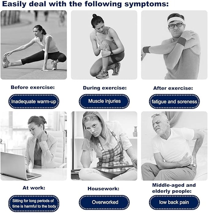 Fascia Knife Multifunctional Massage Tool - Electric Fascia Knife for Muscle Relaxation, Medical Scraper - Ideal for Full Body Therapy (Black)