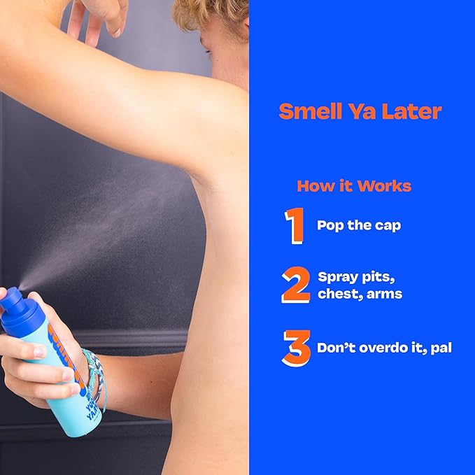 The Body Spray for Kids, Tween & Teen Boys with Citrus Scent - Body Odor Eliminator - Elevate Confidence with a Perfect Dose of Freshness - 5 fl.oz.