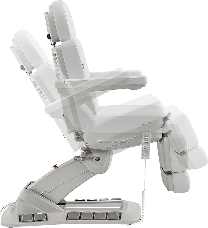 Dir Beauty Spa Medical Treatment Chair 4 Motor Electrical Facial Medical Spa Tables with Rotating Seat Aurora