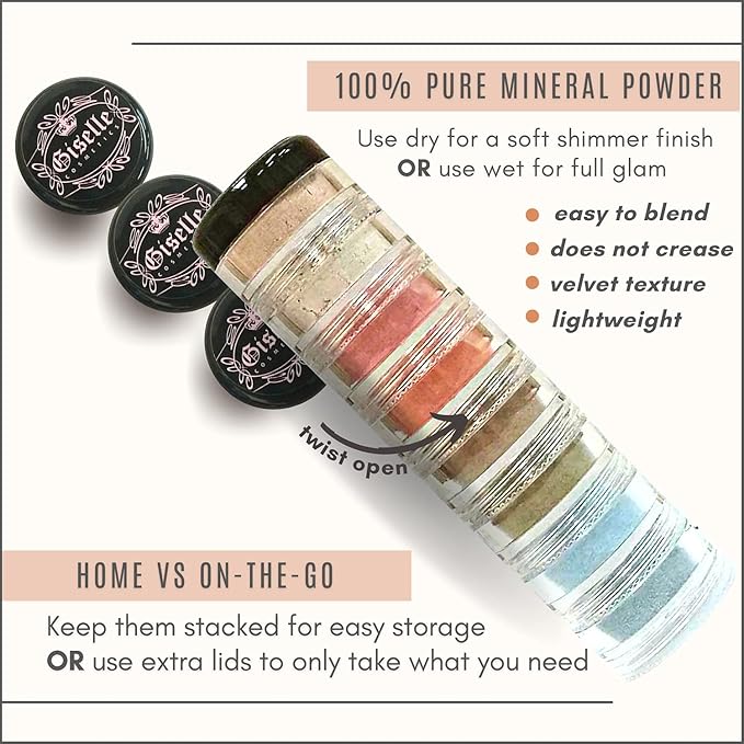 Loose Mineral Eyeshadow and Contouring Palette - Manhattan