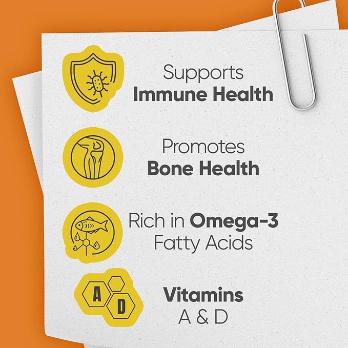 Emulsion de Escocia Strawberry Banana Flavor with Vitamins and Cod Liver Oil for Kids and Adults | Pleasant Taste | Immune and General Health Support | 6.5 Oz | 3-Pack