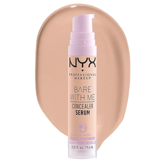 NYX PROFESSIONAL MAKEUP Bare With Me Concealer Serum, Concealer Makeup For Up To 24Hr Hydration - Light