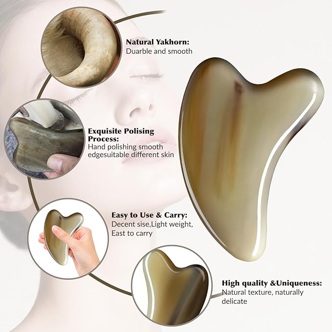 Purchased products: Gua Sha jade massage tools, Gua sha facial and full-body skin massage tools. Women who purchase spa and acupuncture tools, as well as gifts for body, face, neck, eye and skin care