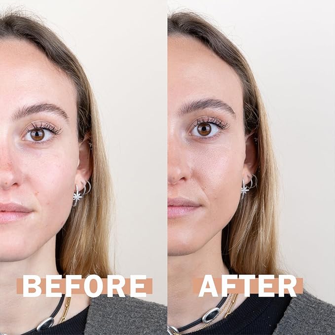 Bronzing Face Serum - Hydrating Serum with Hyaluronic Acid - Anti-Pollution Bronzer Drops for Radiant Skin Glow - All Skin Types - 99% Natural Ingredients Face Tanner - Vegan - 1 Fl Oz