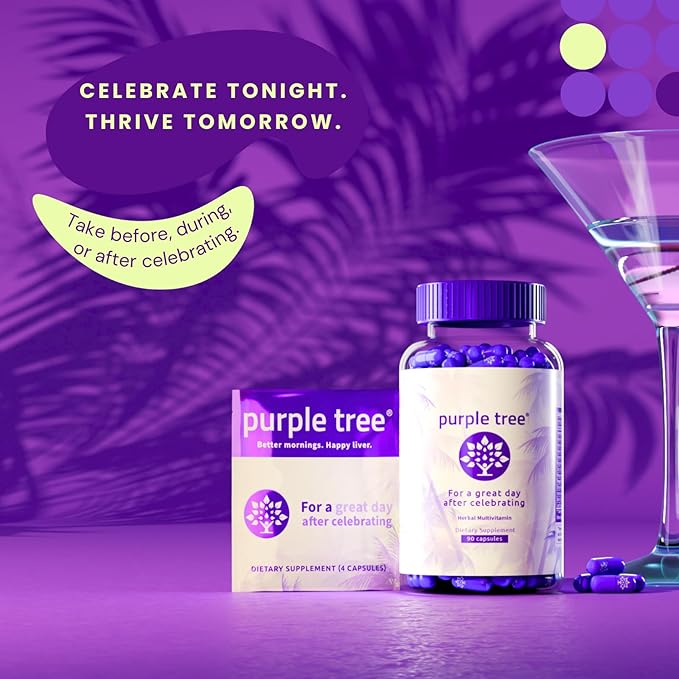purple tree Post-Celebration Wellness |