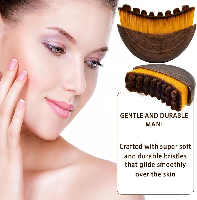 New Lymphatic Contour Face Brush, Dry Brushing Face Brush, Lymphatic Drainage Massager for Face, Chin & Jawline Sculpting, Ergonomically Designed to Fit The Skin Precisely and Relieve Fatigue (1PCS)