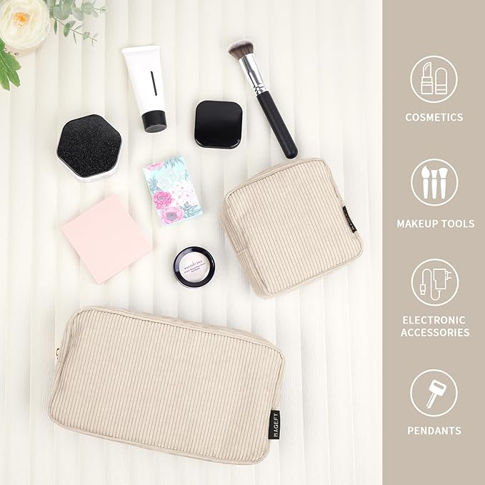 Magefy makeup bag for purse,