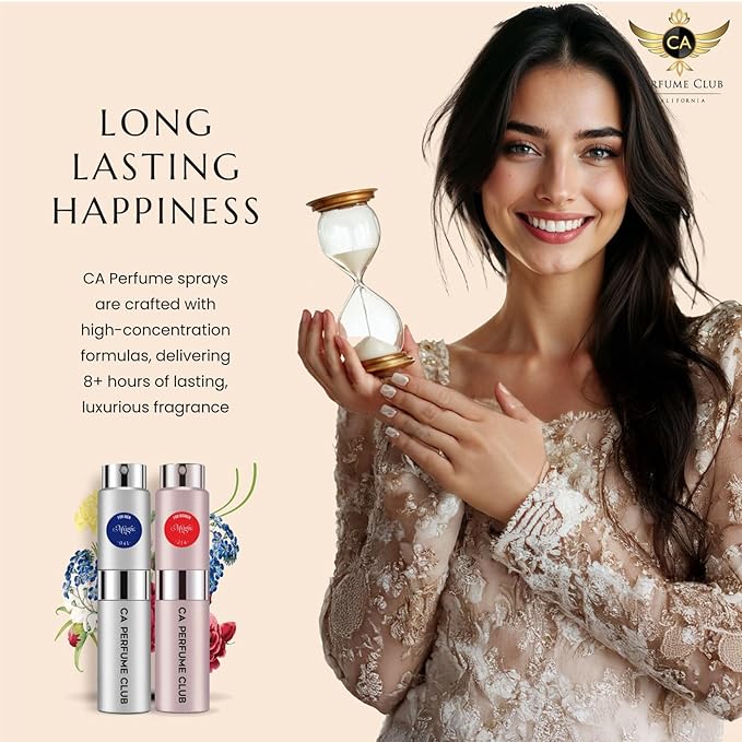 CA Perfume Duo Impression of Eau De Neroli For Women And Men Perfume Layering Set Long Lasting Travel Size EDP + Body Oil Roll-On Bottle 0.27 Fl Oz+0.33 Fl Oz