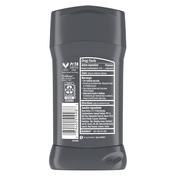 DOVE MEN + CARE Antiperspirant 3 Pack Rustic Sandalwood Deodorant for Men 2.7oz