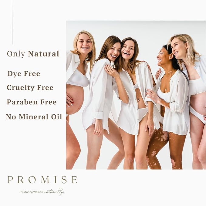 Promise Stretch Mark Prevention Kit, Scars and Dry Skin, Ultra-Hydrating Stretch Mark Cream and Stretch Mark Oil for Pregnant Women, Vegan, Non-Toxic, Set