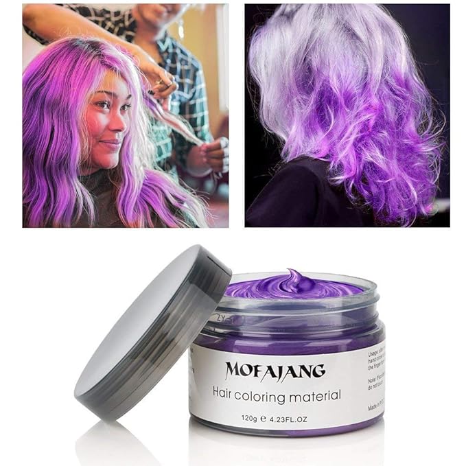 Natural Purple Hair Wax,EFLY 4.23