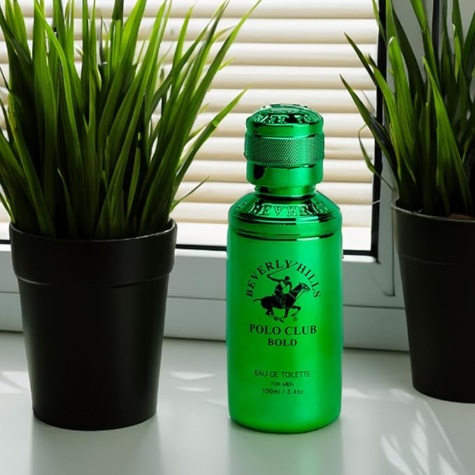 Beverly Hills Polo Club Cologne for Men Bonus Pack Designer Eau De Toilettes 3.4oz + 0.5oz 2 count (Bold)