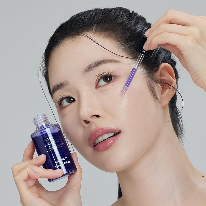 Azulene Arte Ampoule 1.69 fl oz - Korean Face Serum for Sensitive, Redness-Prone Skin | Calming, Hydrating Ampoule with Azulene & Botanical Extracts for Daily K-Beauty Skincare